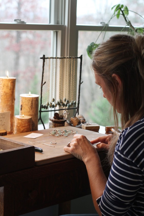 Nancy Nelson Making Rings | UncommonGoods