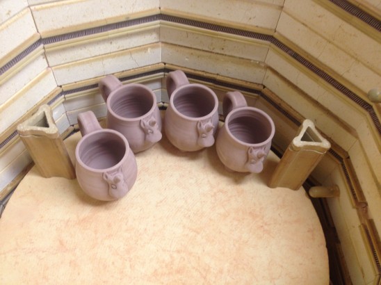 Elwood in kiln