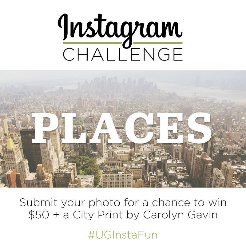 Instagram Challenge | Places | #UGInstFun