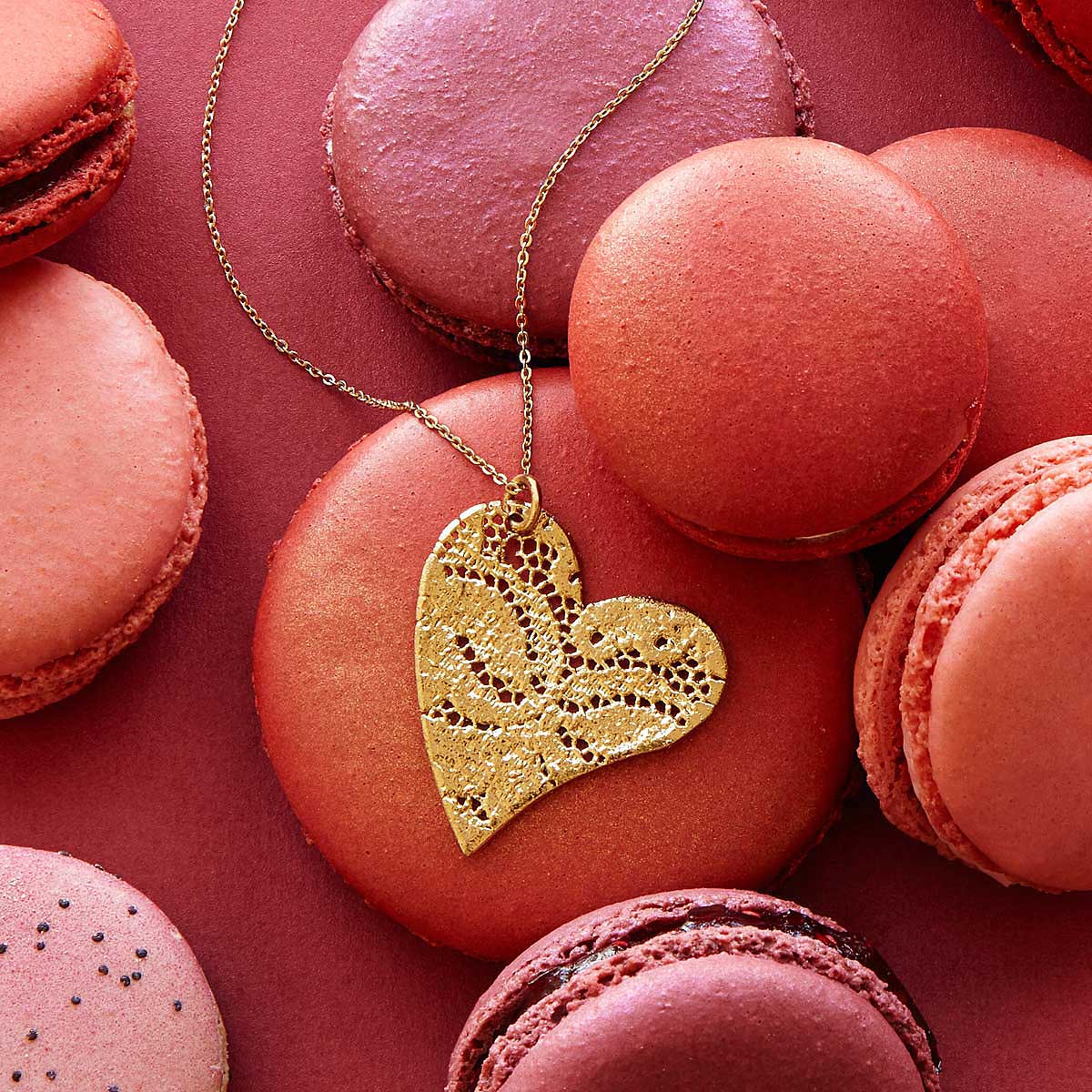 Precious Lace Heart Necklace Precious Lace Heart Necklace