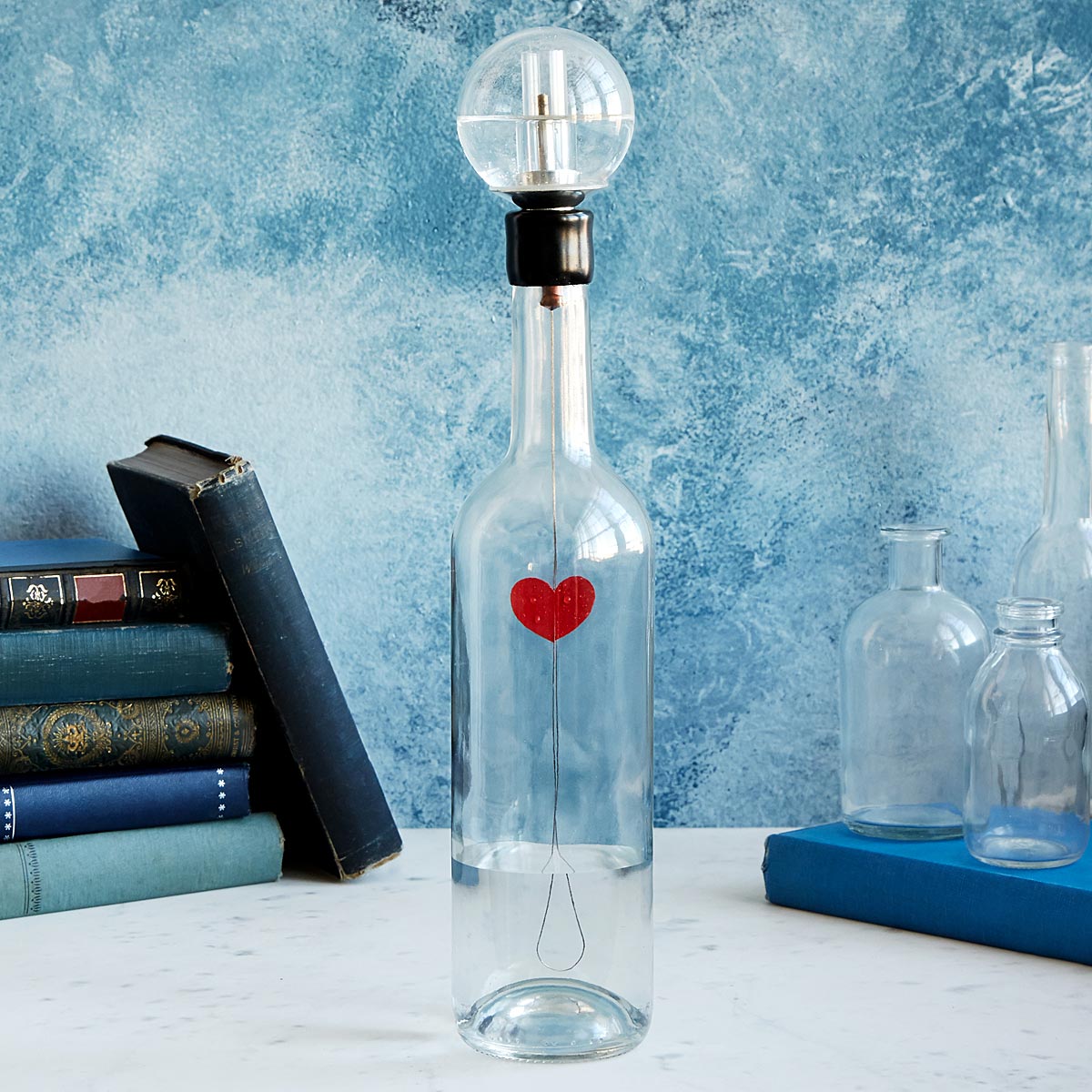 Beating Heart Bottle Sculpture Beating Heart Bottle Sculpture