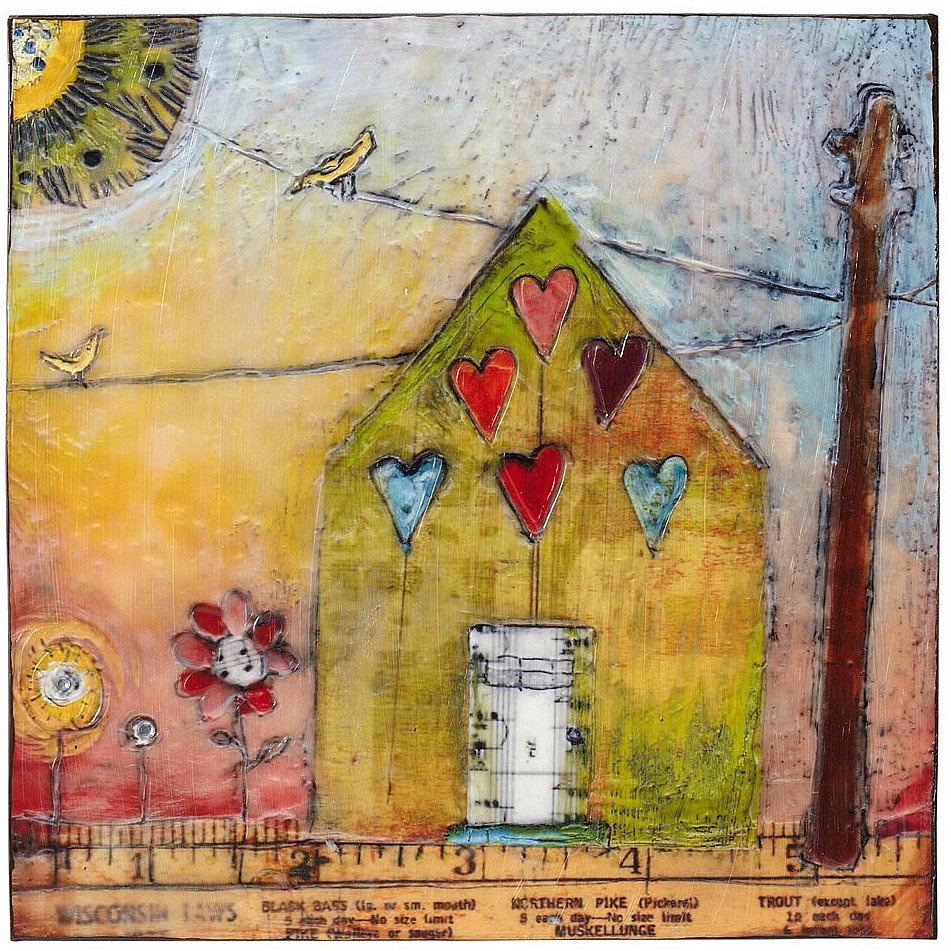 House Ruled By Love House Ruled By Love Art Block