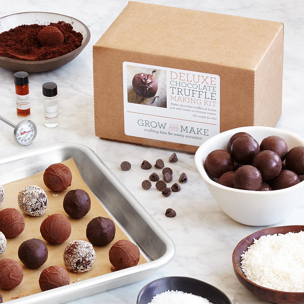 Make Your Own Truffles Make Your Own Chocolate Truffles Kit