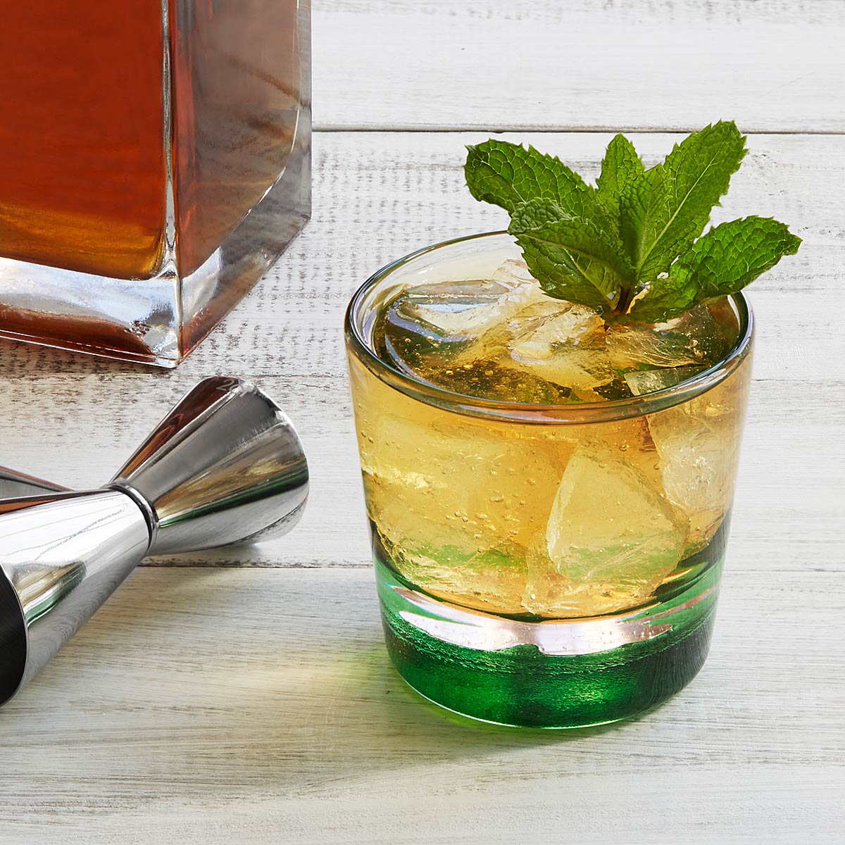 Irish Whiskey Shamrock Glass