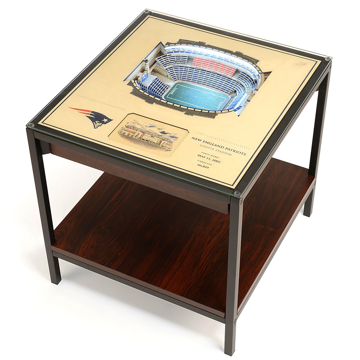 Football Stadium Lights End Table | UncommonGoods