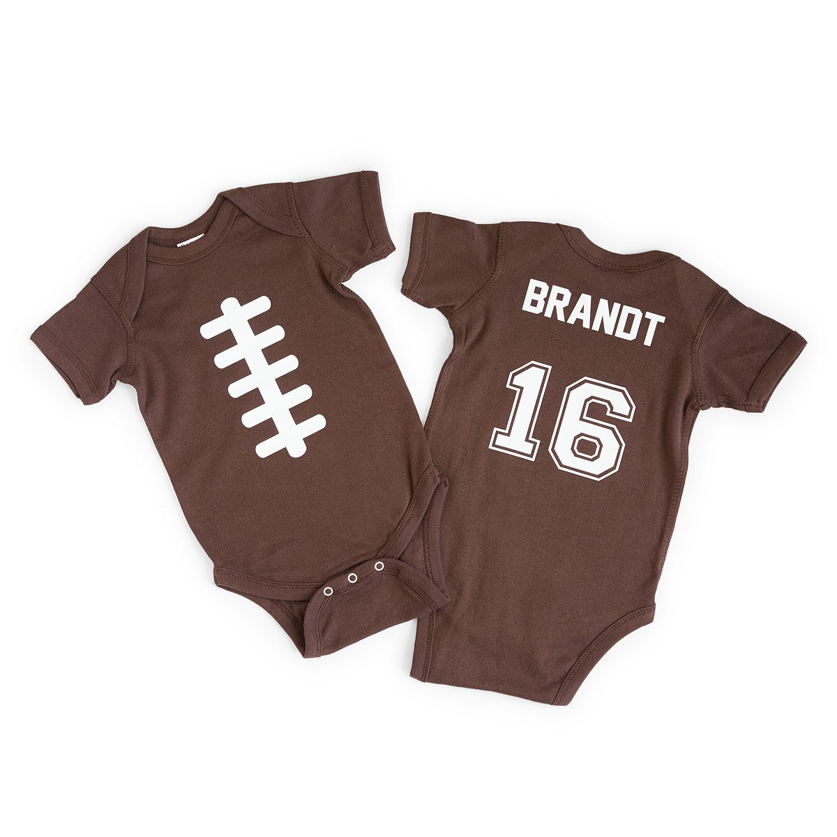Personalized Football Babysuit | UncommonGoods