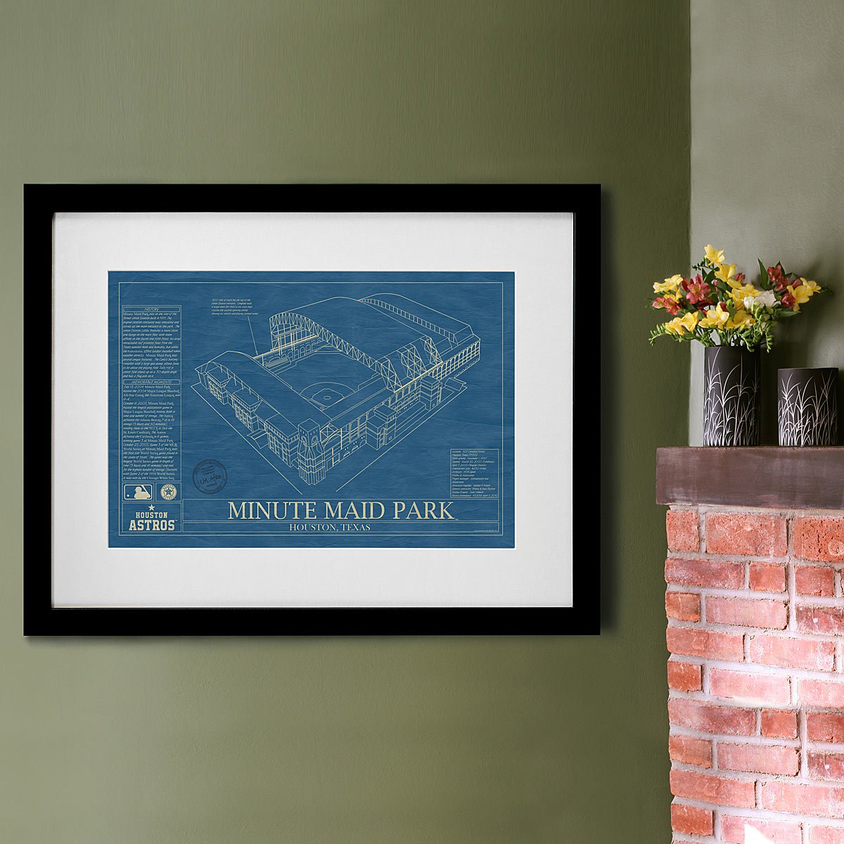 Baseball Stadium Blueprints | UncommonGoods