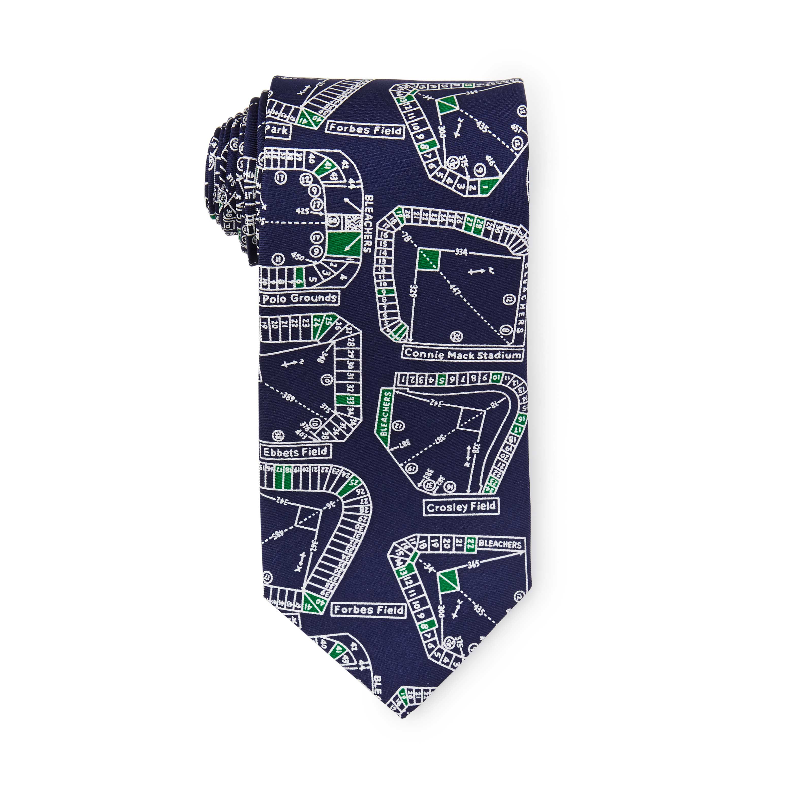 Baseball Stadiums Tie | UncommonGoods
